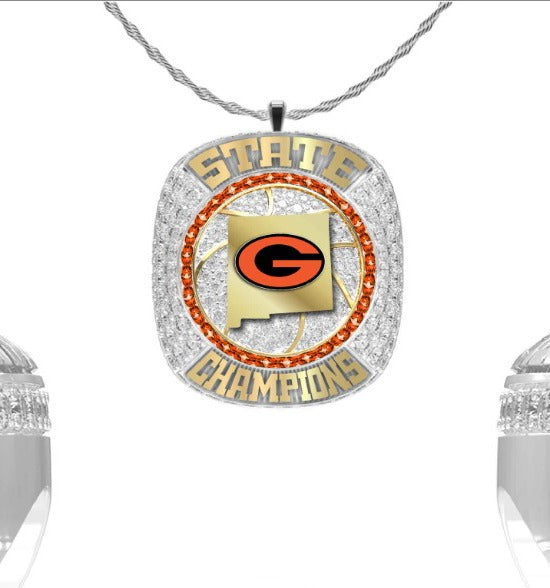 Gallup High School Basketball -Women's 2025 Pendant