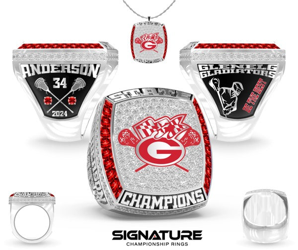 Glenelg High School Lacrosse -Men's 2024 Championship Ring