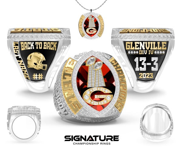 Glenville High School Football 2023 Championship Ring