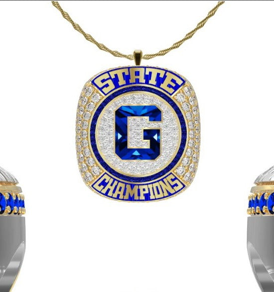 Goddard High School Wrestling 2024 Pendant