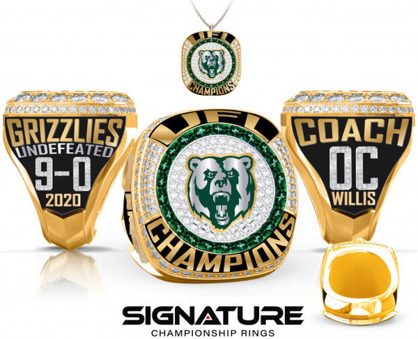 Golden Grizzlies Championship Ring
