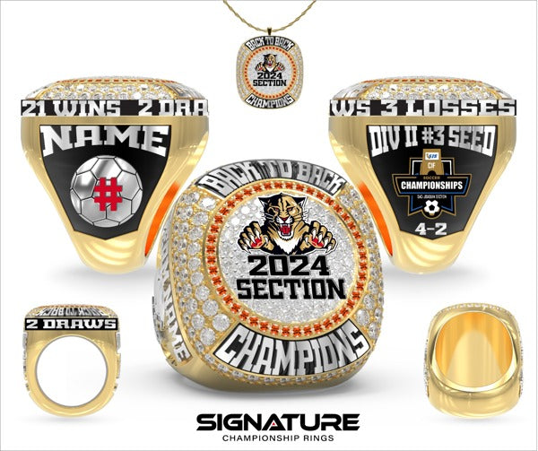 Golden Valley High School Soccer -Men's 2024 Championship Ring