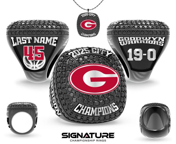 Goodwyn Middle School Basketball -Women's 2025 Championship Ring