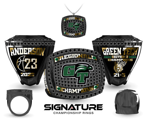 Green Tech High Charter School Championship Ring