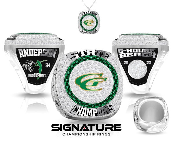Grossmont College Volleyball -Women's 2023 Championship Ring