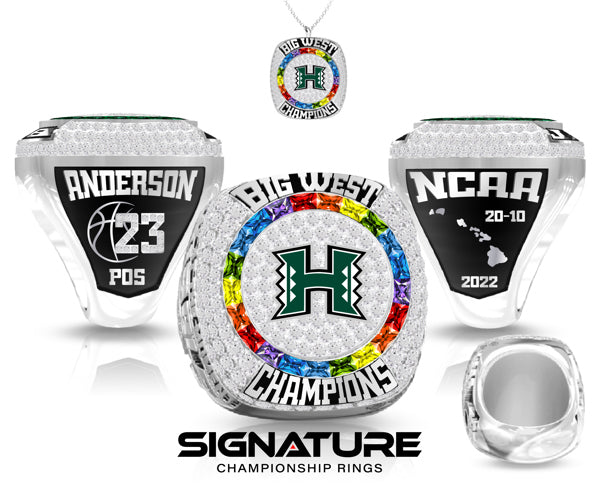 University of Hawaii Championship Ring