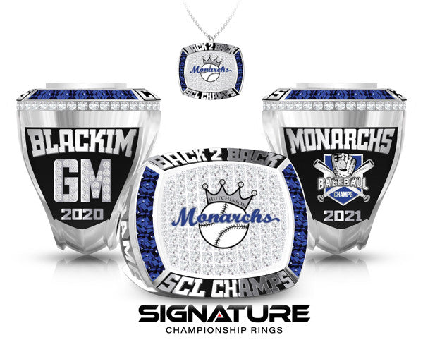 Hutch Monarchs Baseball Championship Ring