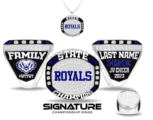 Hamilton Southeastern High School Cheer 2023 Championship Ring
