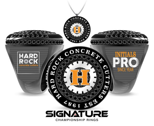 Hard Rock Concrete Cutters Championship Ring