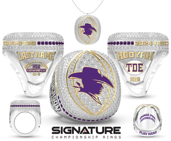 Hardin-Simmons University Football 2024 Championship Ring