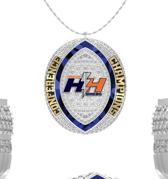 Harlem Hurricanes Football 2025 Pendant