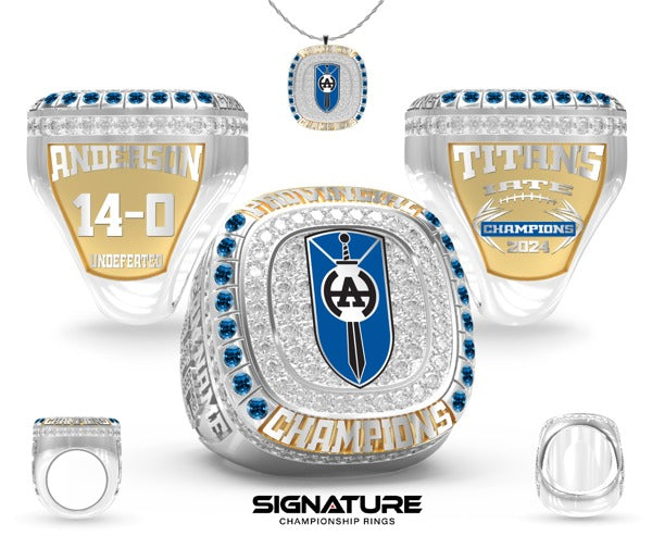 Harry Ainlay High School Football 2024 Championship Ring