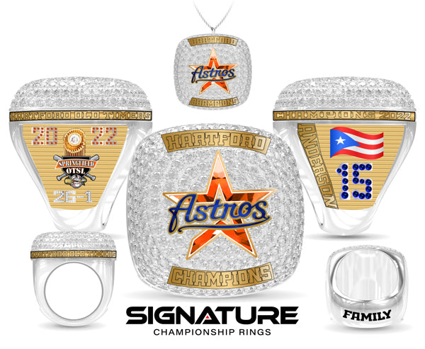 Hartford OldTimers Baseball Championship Ring