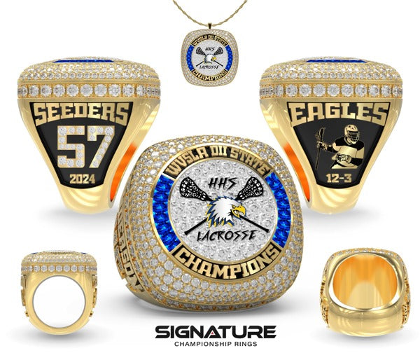 Hedgesville High School Lacrosse -Men's 2024 Championship Ring Player Image