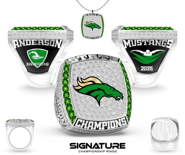 Hempstead High School Swimming & Diving 2025 Championship Ring