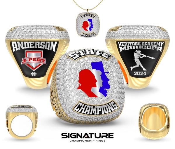 Heritage Academy High School-Maricopa Campus Softball - Women's 2024 Championship Ring