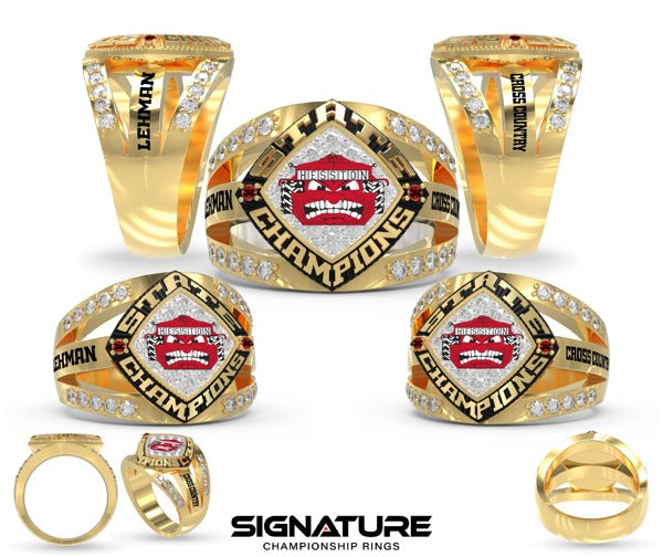 Hesston High School Cross Country -Women's 2024 Fashion Ring