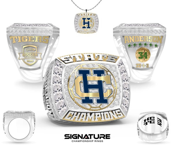 Holy Cross High School Soccer -Men's 2025 Championship Ring