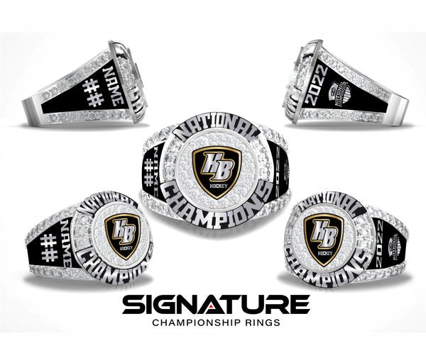 HoneyBaked Hockey Fashion Ring