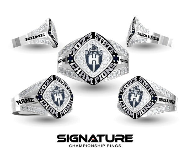 Huntington High School Track & Field -Women's 2023 Championship Ring