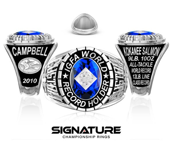 International Game & Fish Association World Record 2010 Championship Ring