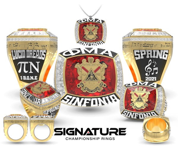 Phi Mu Alpha Championship Ring