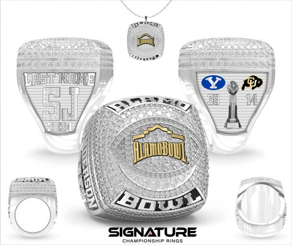Alamo Bowl Officials Football 2024 Championship Ring