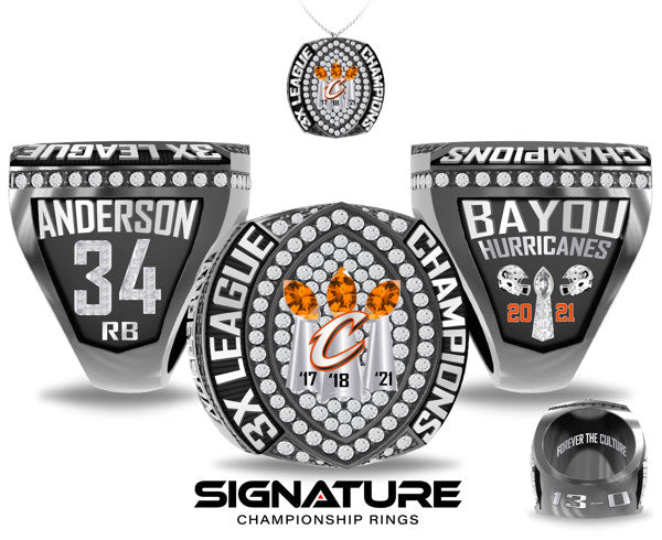 Bayou Hurricanes Championship Ring