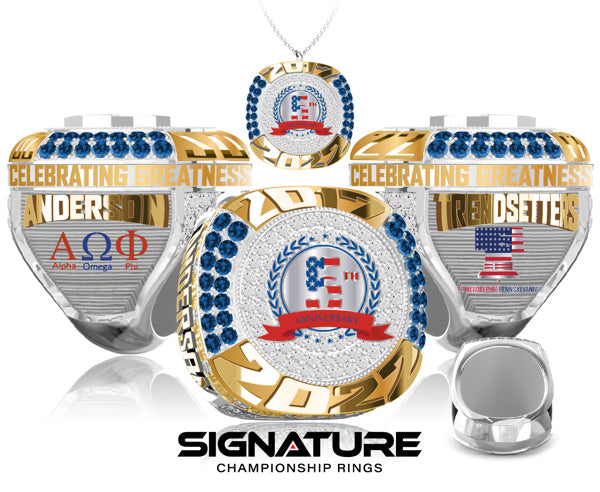 Alpha Omega Phi Trendsetters Championship Ring