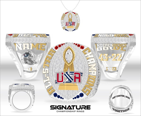 Sandy Glossenger Independence Bowl Football 2023 Championship Ring