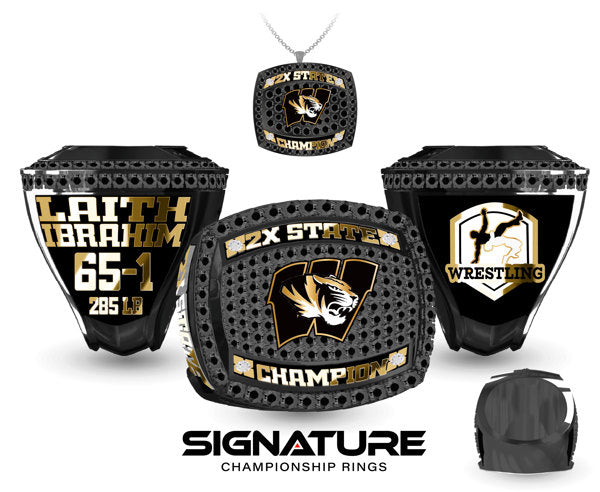 Laith Ibrahim Championship Ring