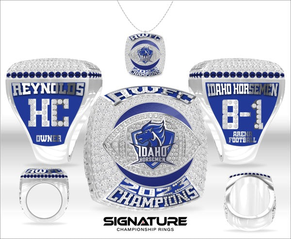 Idaho Horsemen Football 2023 Championship Ring