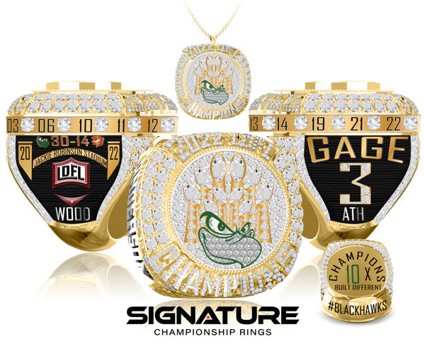 Inglewood Blackhawks Championship Ring