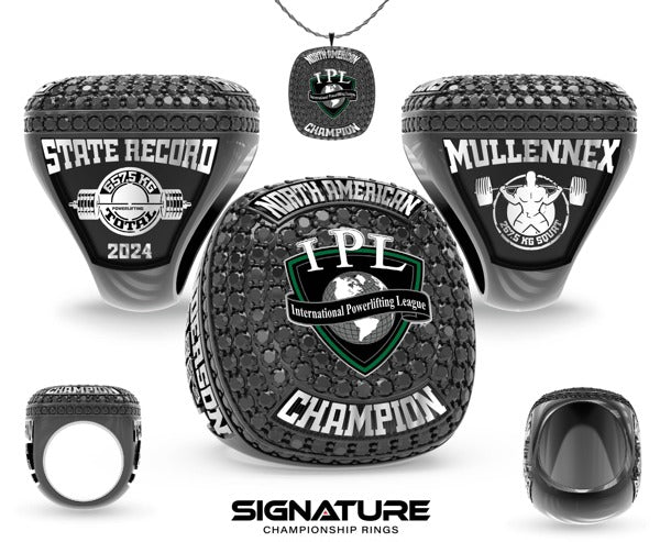 International Powerlifting League 2024 Championship Ring