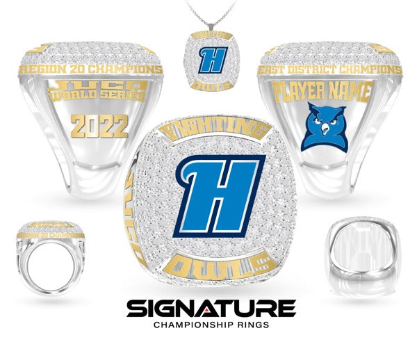 Harford Community College Baseball 2022 Championship Ring - Coaches