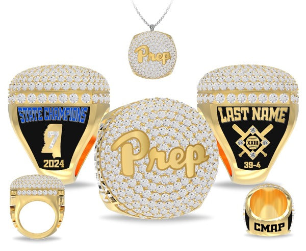 Jackson Prep OSR Baseball 2024 Championship Ring