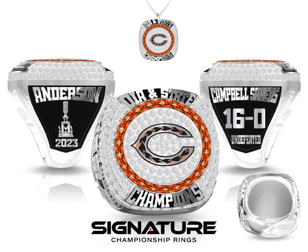 James Campbell High School Softball 2023 Championship Ring