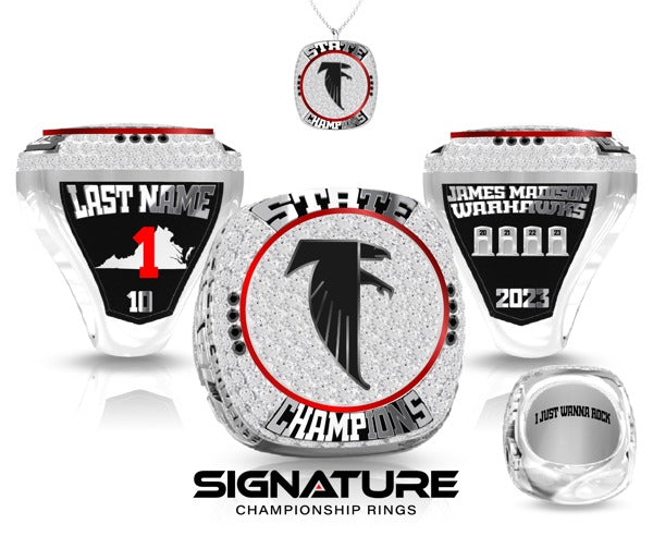 James Madison High School Basketball -Women's 2023 Championship Ring
