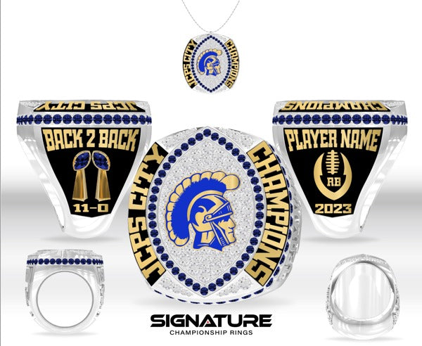 Jefferson County Traditional Middle School Football 2023 Championship Ring