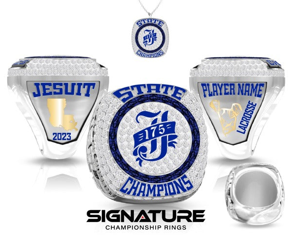 Jesuit High School Lacrosse -Men's 2023 Championship Ring