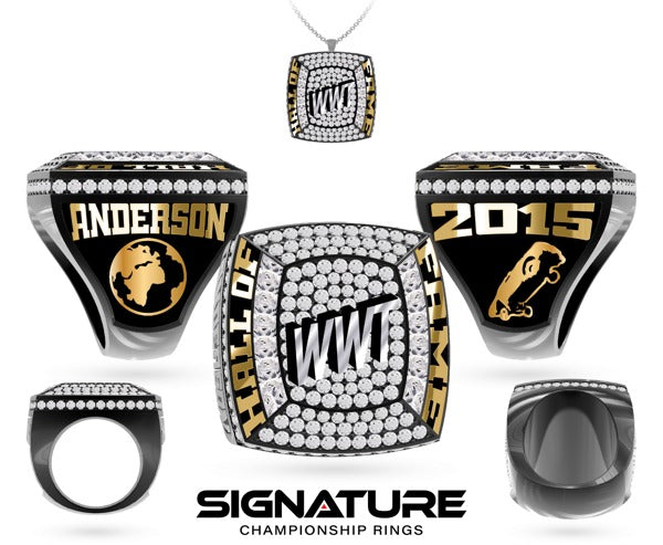 WWT Hall Of Fame Black Cast Ring