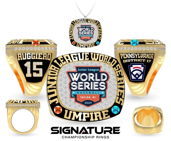 Junior League World Series Baseball -Men's 2024 Championship Ring
