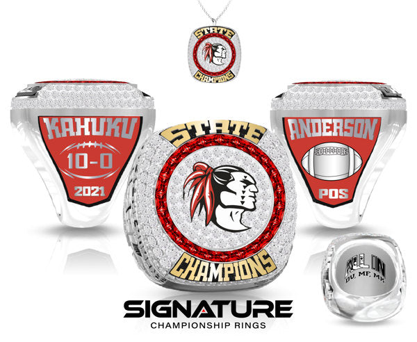 Kahuku High School Championship Ring