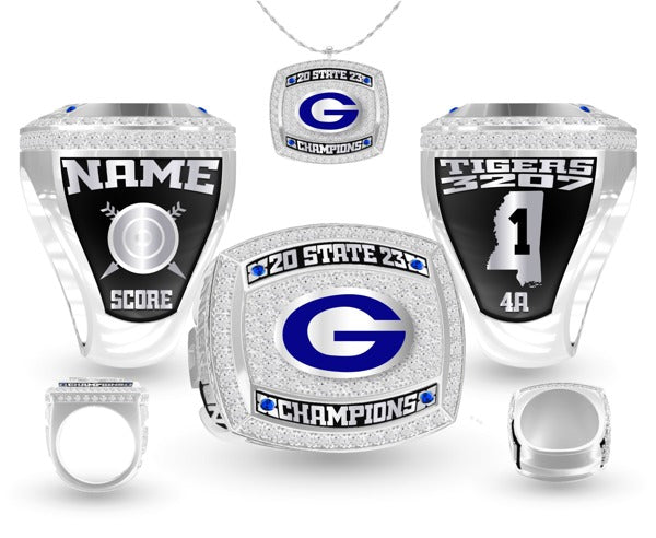 Guntown Archery 2023 Championship Ring