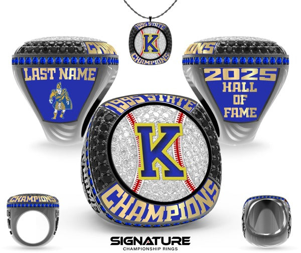 Kelso High School Baseball 2025 Championship Ring