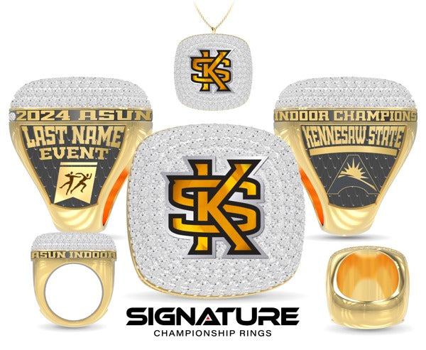 Kennesaw State University Track & Field -Coed 2024 Championship Ring