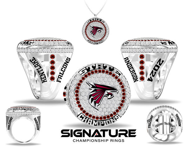 Kentlake High School Cheer 2024 Fashion Ring