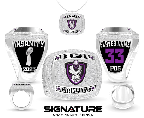 Kentucky Insanity Football 2023 Championship Ring