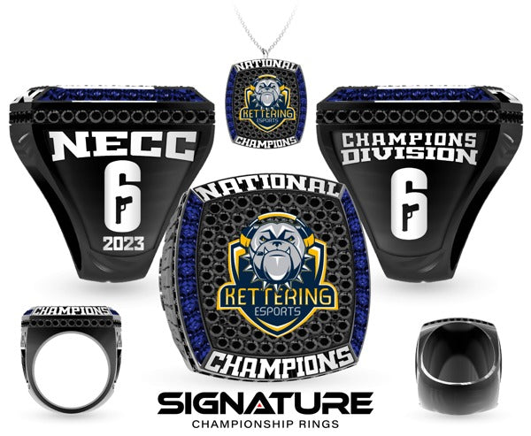 Kettering University eSports 2023 Championship Ring