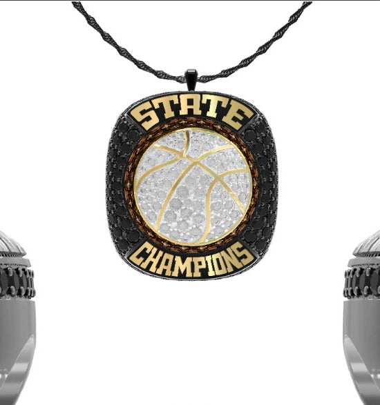 King Cove High School Basketball -Men's 2024 Pendant